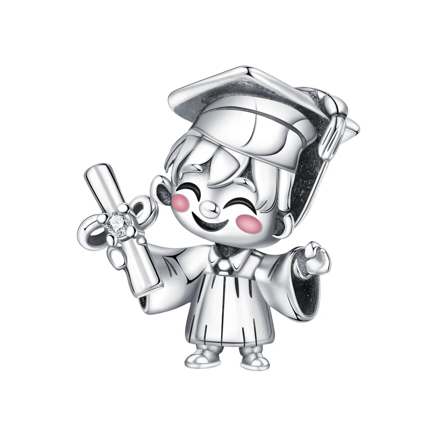 Orstarry 925 Sterling Silver Cartoon Nurse Charm Bead | Cute DIY Bracelet Jewelry Gift for Women