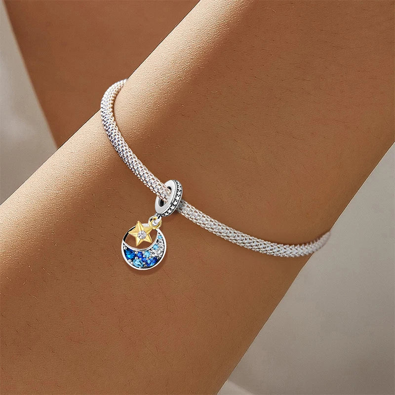925 Sterling Silver Turtle Dolphin Series Charms | Ocean Beads Fit DIY Bracelet Necklace Women Jewelry Gift