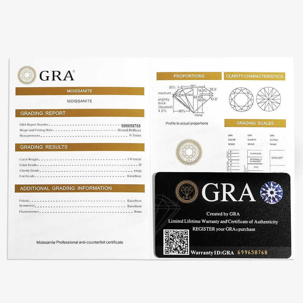 EWYA Solitaire Pear Cut Moissanite Diamond Pendant Necklace 1-5CT D Color 925 Silver 18K Rose Gold Chain for Women