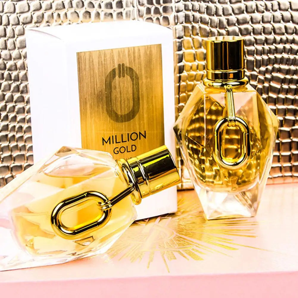 Million Gold For Women EDP | Long-Lasting Oriental Floral Perfume with Rose Patchouli & Oud | Luxury Woody Fragrance