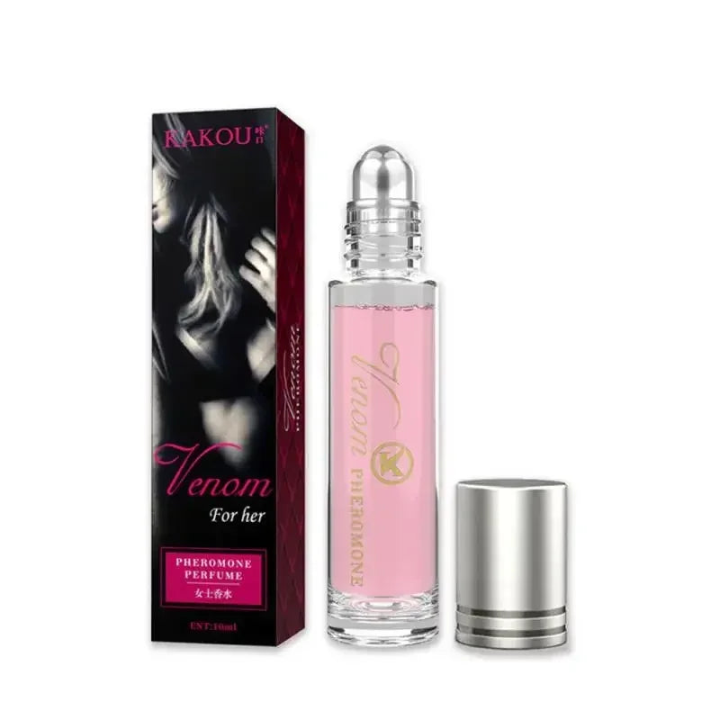 10ml Pheromone Perfume for Men & Women – Roll-On Essential Oil Fragrance, Long-Lasting Scent, Opposite Sex Attraction