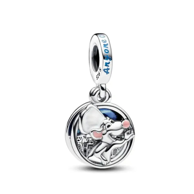 925 Sterling Silver Heart, Crab & Octopus Charms | Fit Original European Bracelet DIY Jewelry Accessories