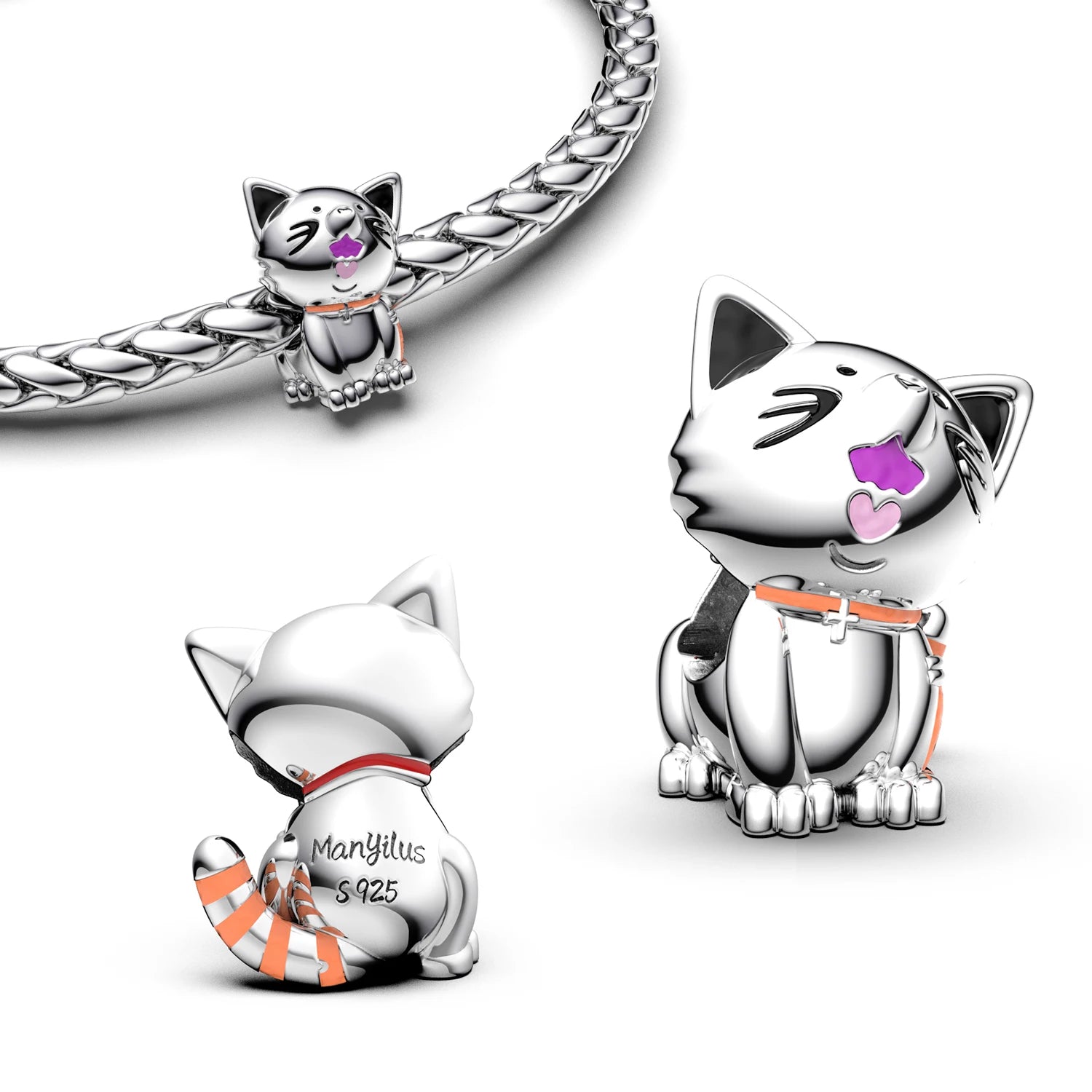 High-Quality 925 Sterling Silver Italian Charms & Pendants – Fashion Jewelry for Bracelet & Earring Making