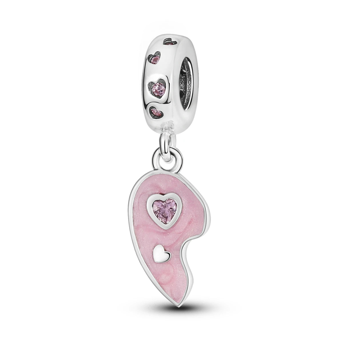 S925 Silver Heart Love Mom Infinity Charm | Dangle Bead Fit Bracelet Jewelry Mother’s Day Gift