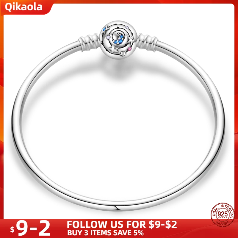 S925 Sterling Silver Snake Bone Chain Bracelet | Pandora Fit DIY Jewelry