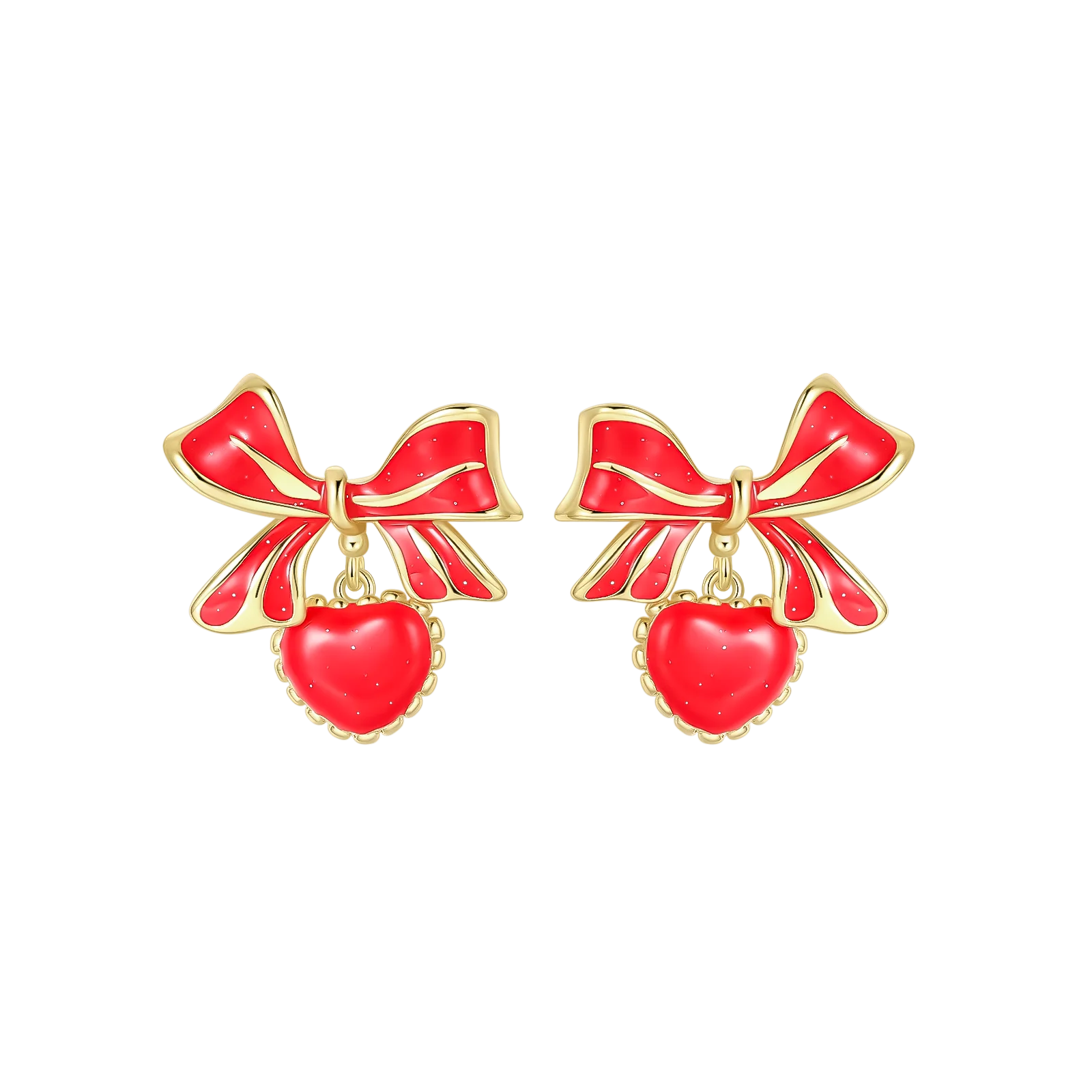 925 Sterling Silver Cute Fruit Earrings – Cherry, Strawberry, Apple & Grape for Women