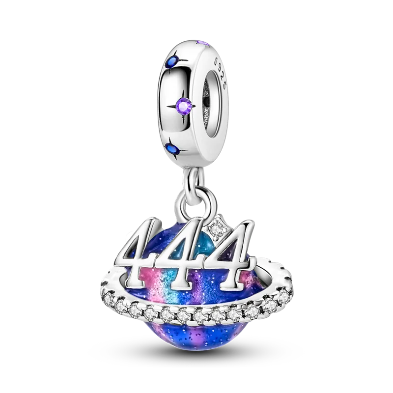 Blue Series 925 Sterling Silver Charms | Butterfly, Earth & Ocean Beads Pendants Fit Original Bracelet DIY Jewelry