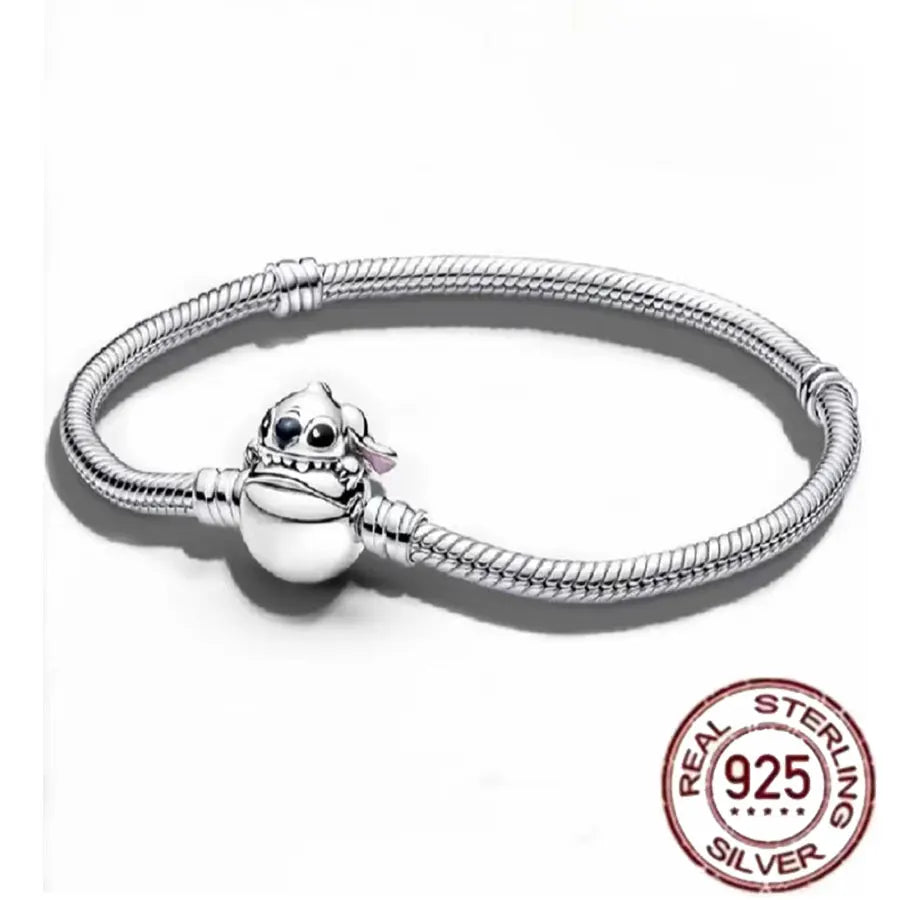 Disney Charm Bead Pendant | 925 Silver Pandora Compatible DIY Jewelry