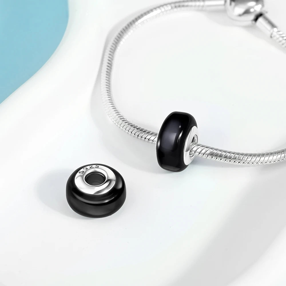 2025 New 925 Sterling Silver Colorful Murano Glass Beads | Fit Original Pandora Bracelet & Necklace DIY Jewelry