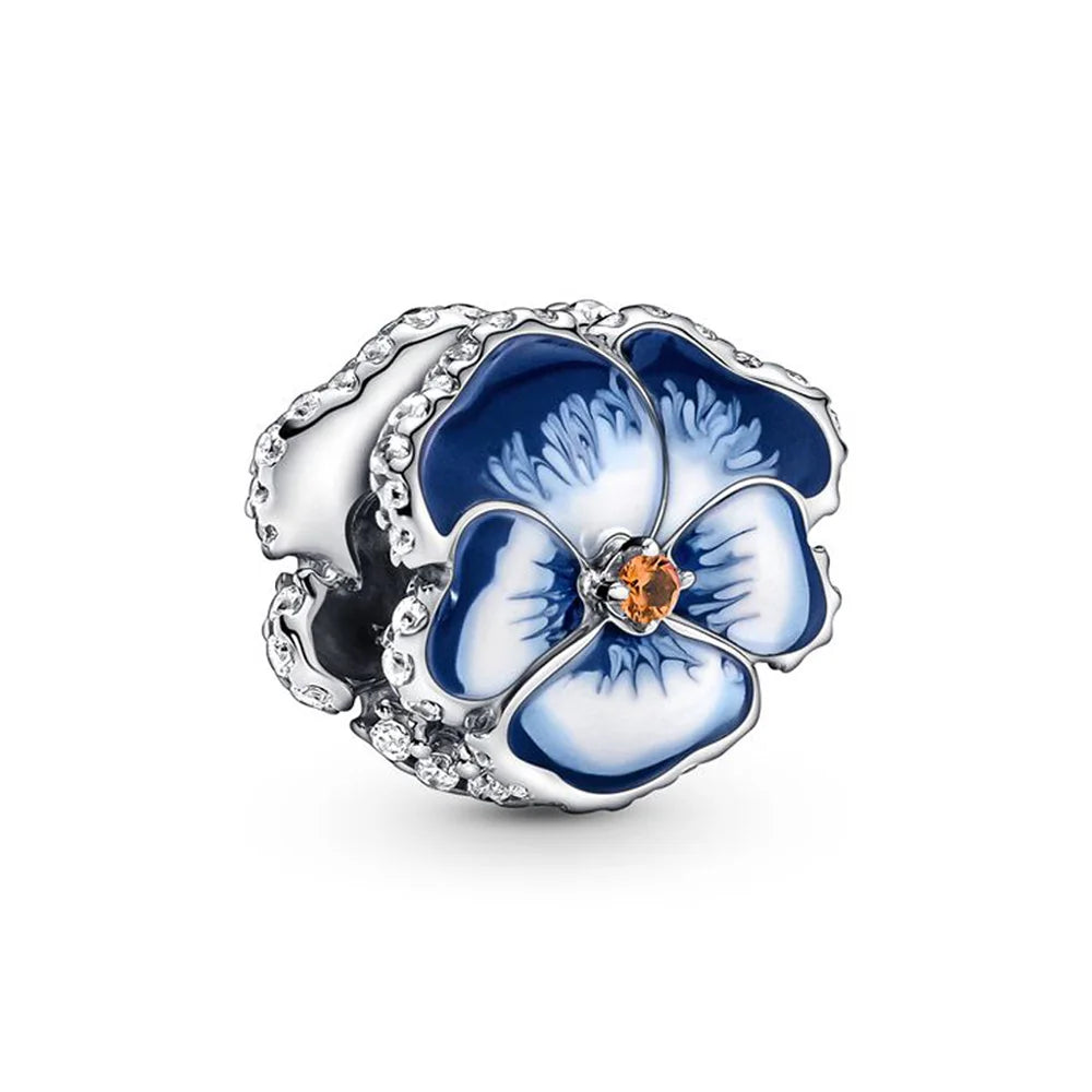 925 Sterling Silver Graduation Heart Charm Bead 2023 2024 | Openwork Swirling Bead for Women Bracelet Gift