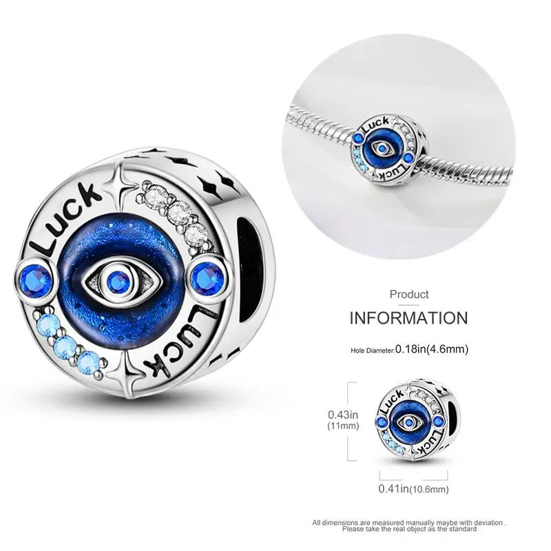 925 Sterling Silver Flying Bird & Butterfly Safety Chain Charm Beads for Original 3mm Bracelet – DIY Jewelry Gift