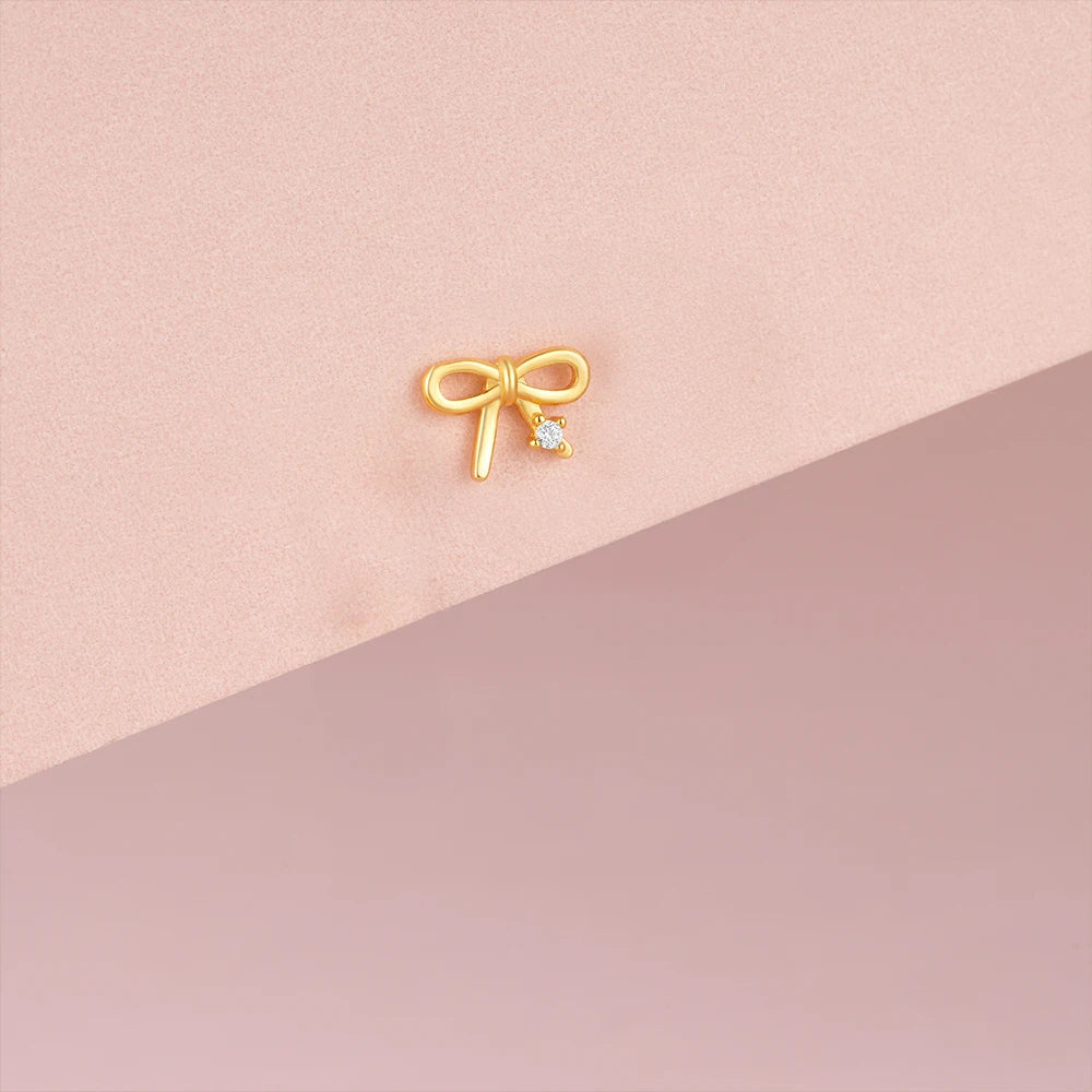 Aide 925 Sterling Silver Geometric Multi Piercing Stud Earrings for Women – K Gold Tassel Elegant Jewelry Gift