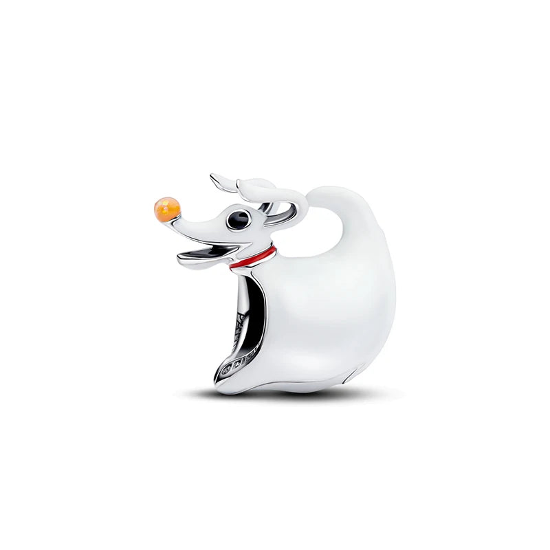 925 Sterling Silver Disney Green Lizard Charm | Fits Original Bracelet & Necklace Women Luxury DIY Jewelry Gift