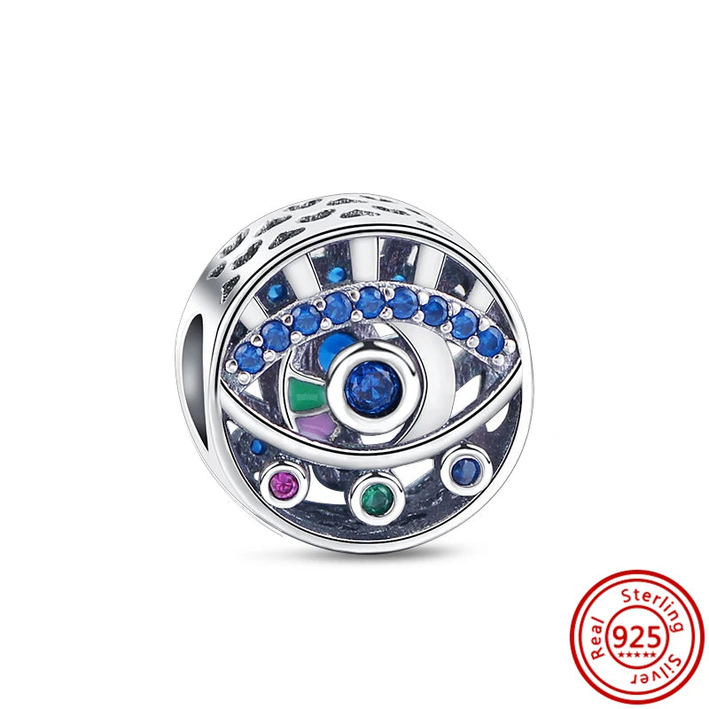 925 Sterling Silver Heart Pave Zircon Family Tree Charm | Fits Original Bracelet Women’s Luxury Jewelry Gift