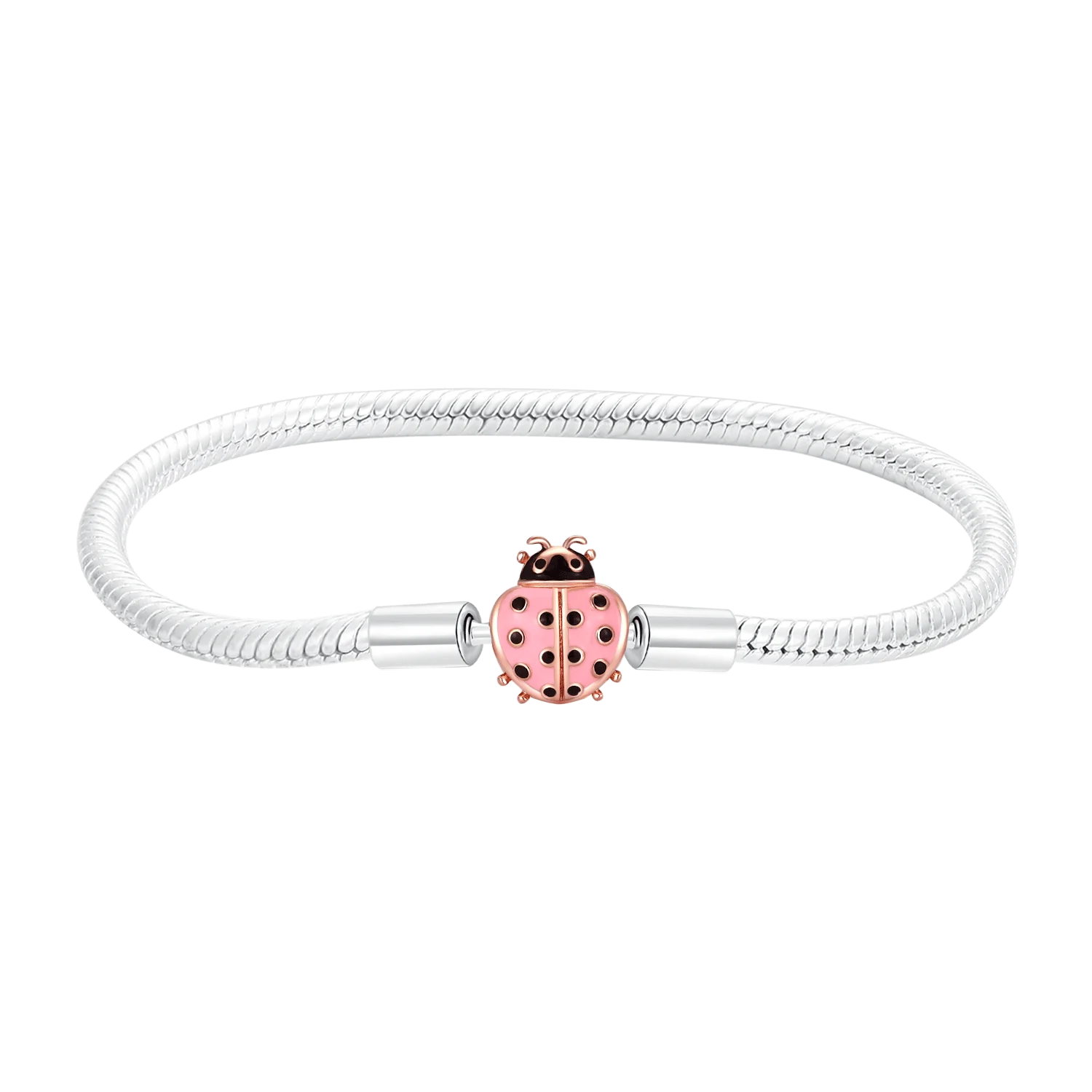 2025 925 Sterling Silver Heart Butterfly Snowflake Dream Catcher Bracelet | Luxurious Women's DIY Jewelry Gift