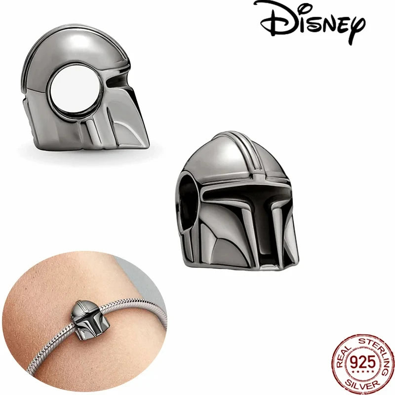 HEROCROSS Disney 925 Sterling Silver Charms | Mickey Mouse, Winnie the Pooh & Stitch Beads Fit Pandora Bracelet