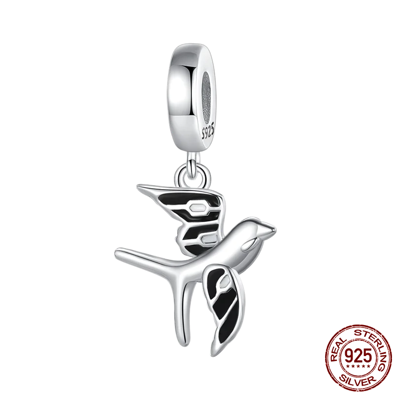 925 Sterling Silver Bee Series Charms | Fit Original Pandora Bracelet – DIY Women’s Jewelry Beads Hot Sale