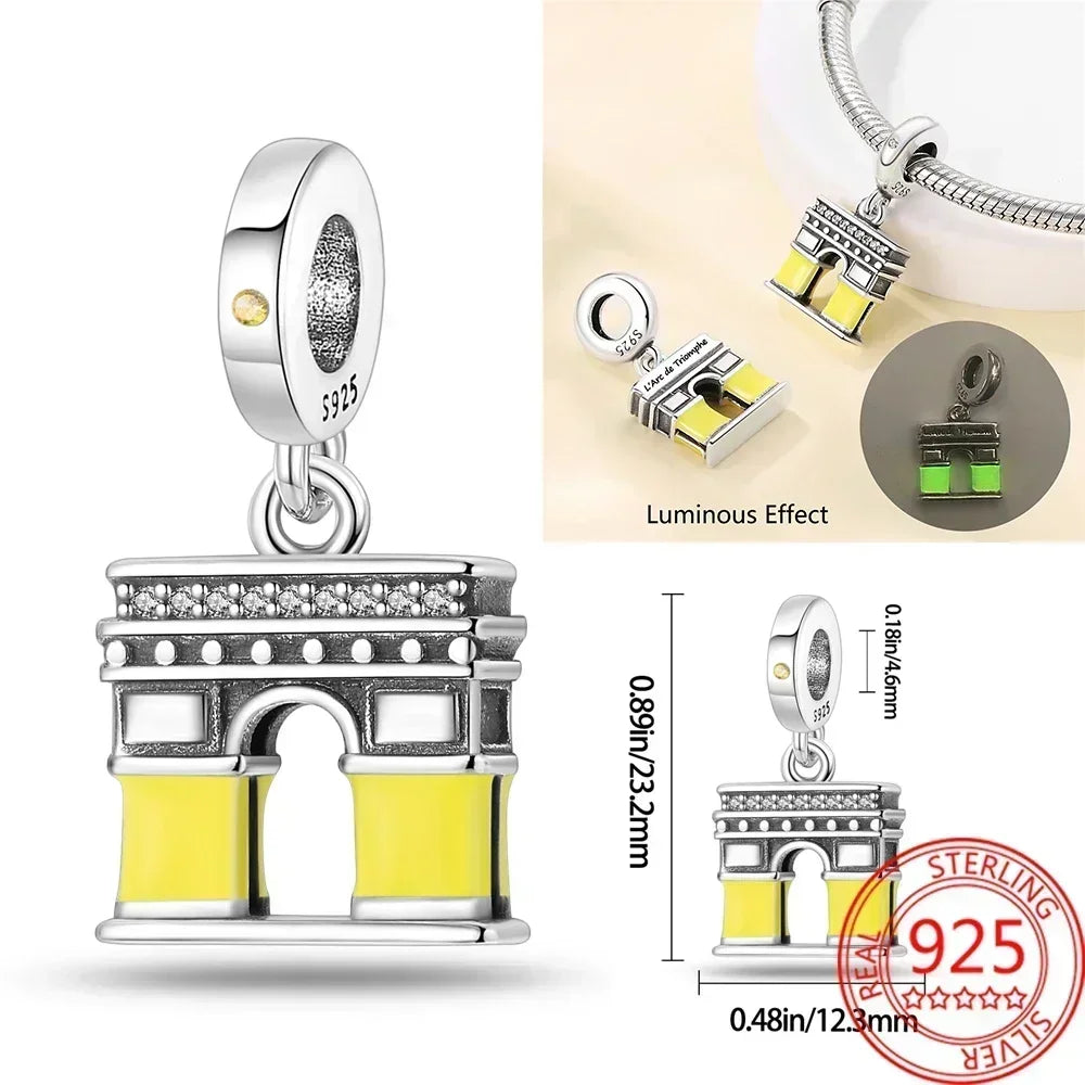 2025 Hot Sale 925 Sterling Silver CZ Pave Mother’s Embrace Dangle Charm | Fit Original Pandora Bracelet DIY Jewelry