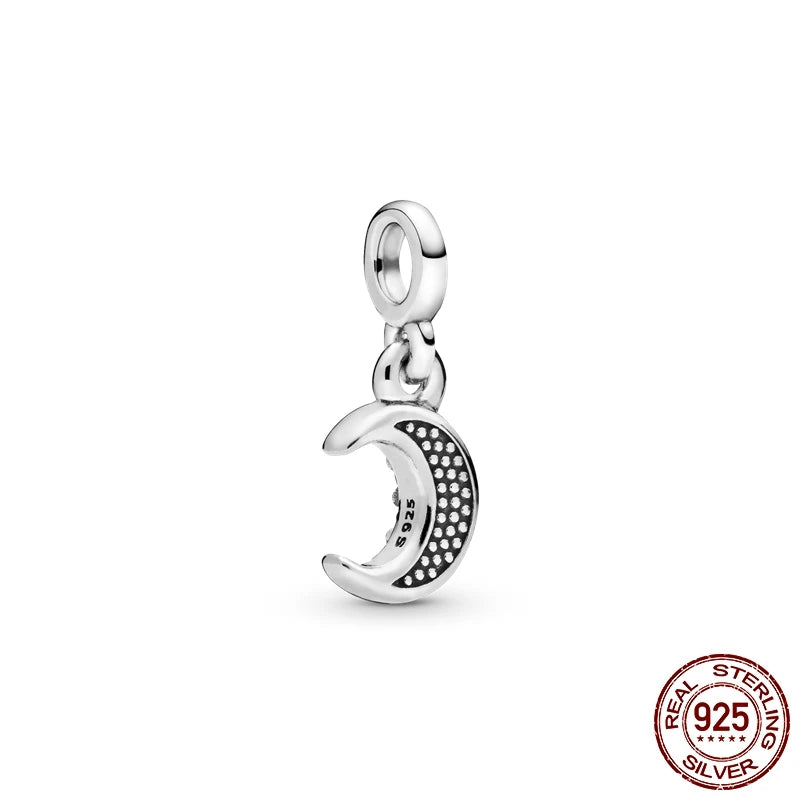 925 Silver 👁️ Eye Medallion Pendant | Pandora Fit DIY Connector Charm