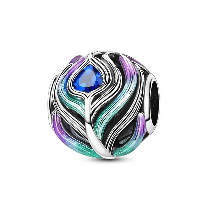 925 Sterling Silver Zircon Bowknot Heart Balloon Charms | Original Pendant Beads Fit Bracelet DIY Fine Jewelry for Women