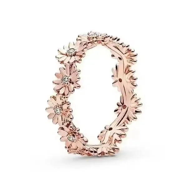 925 Sterling Silver Dazzling Crown Hearts Ring | Classic Luxury Women’s Charm Ring – Exquisite Jewelry Gift