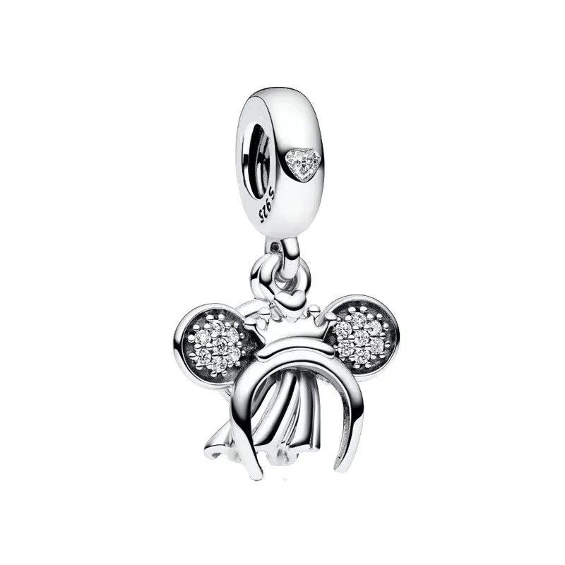 2025 Hot Sale 925 Sterling Silver CZ Pave Mother’s Embrace Dangle Charm | Fit Original Pandora Bracelet DIY Jewelry
