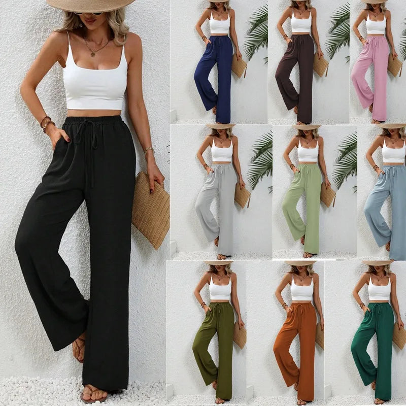 Casual Wide Leg Pants Women Harajuku Sweatpants – Fashion Streetwear Trousers Ropa Mujer 👖✨