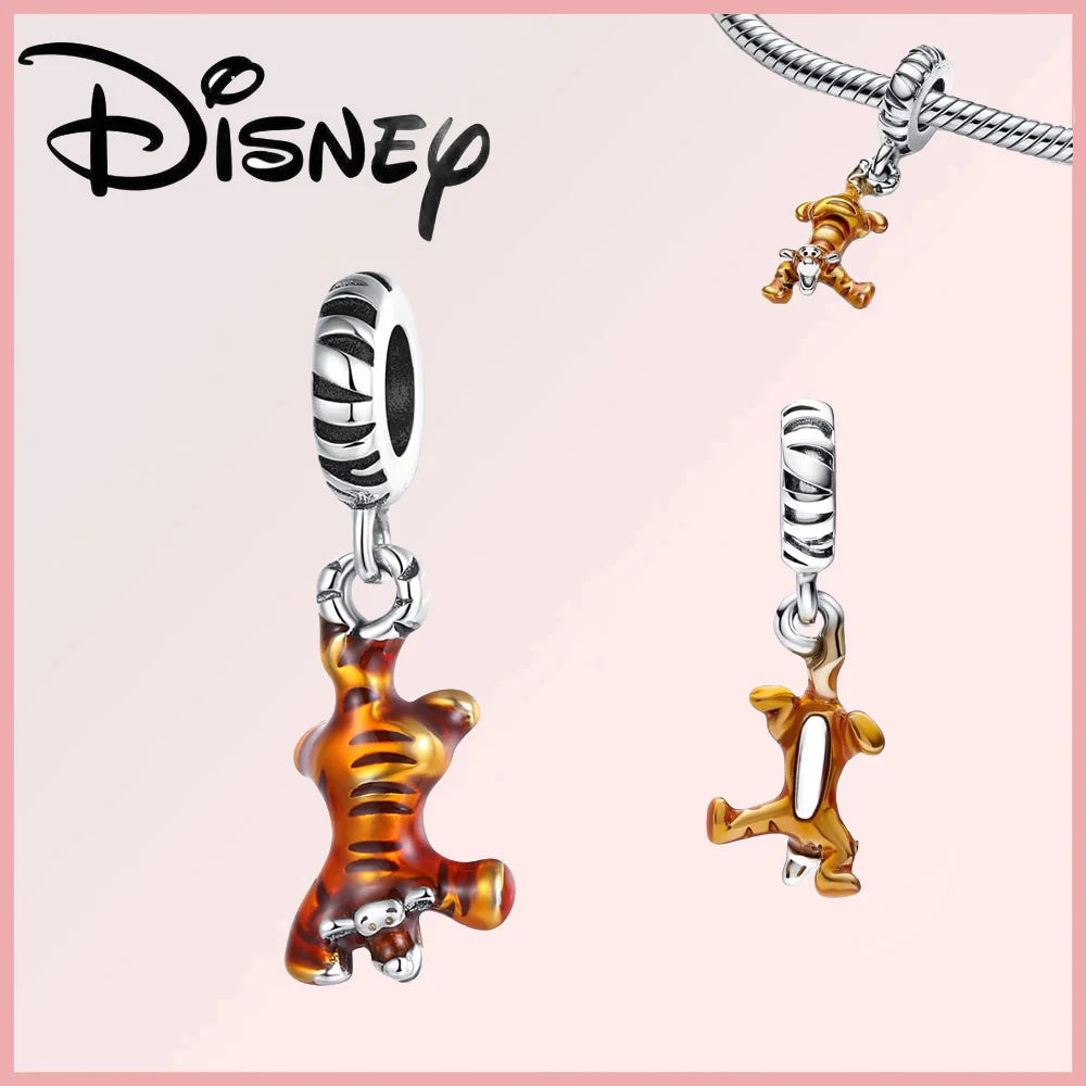 Disney Deadpool Stitch Minnie Winnie 925 Sterling Silver Dangle Charms – Fit Original Bracelet