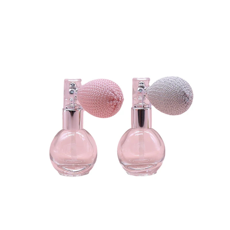 15ml Balloon AirBag Perfume Bottle – Luxury Round Refillable Transparent Glass Spray Atomizer | Portable Empty Fragrance Container
