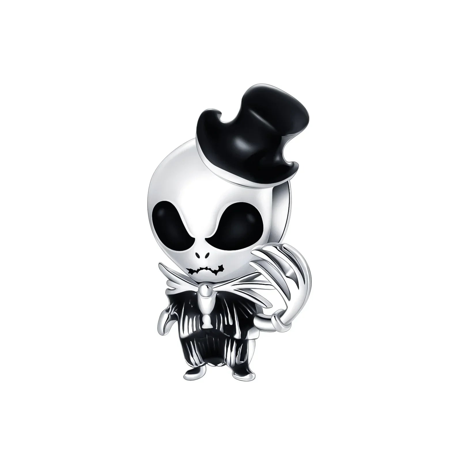 Original 925 Sterling Silver Halloween Charms | Pumpkin, Skull, Witch & Ghost Beads for Earrings, Pendants, Bracelets & Necklaces