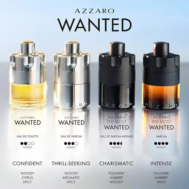 100ML Azzaro The Most Wanted Parfum – Intense Spicy Woody Seductive Fragrance | Long-Lasting Date Perfume
