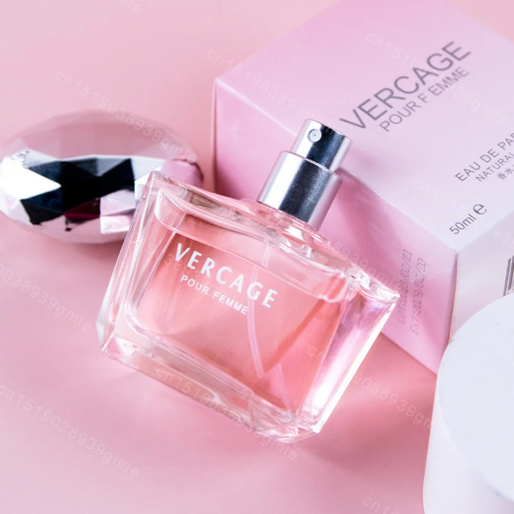 50ML Osmanthus, Peony & Pomegranate Perfume for Women – Crystal Diamond Series | Light, Elegant & Long-Lasting Scent