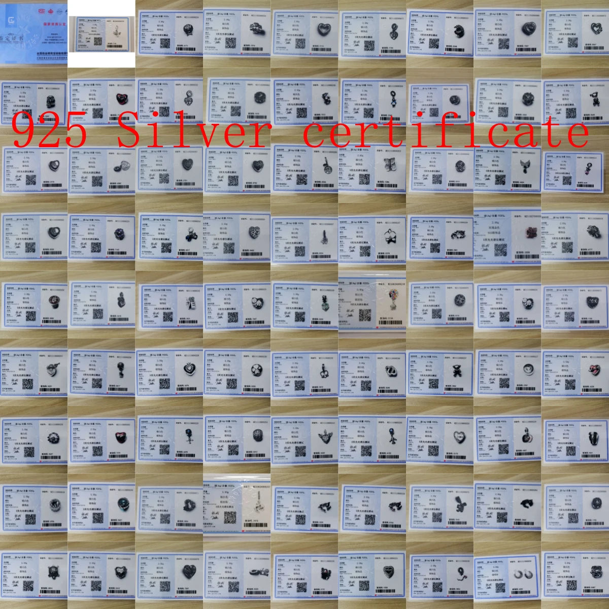 925 Sterling Silver Lucky Grass Leaf Charm | Fits Pandora Original Bracelet | 2024 Fine Bead Pendant | DIY Jewelry Gift