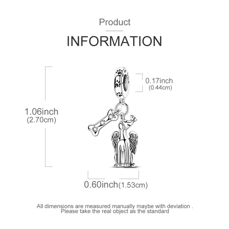 925 Sterling Silver Zircon Bowknot Heart Balloon Charms | Original Pendant Beads Fit Bracelet DIY Fine Jewelry for Women