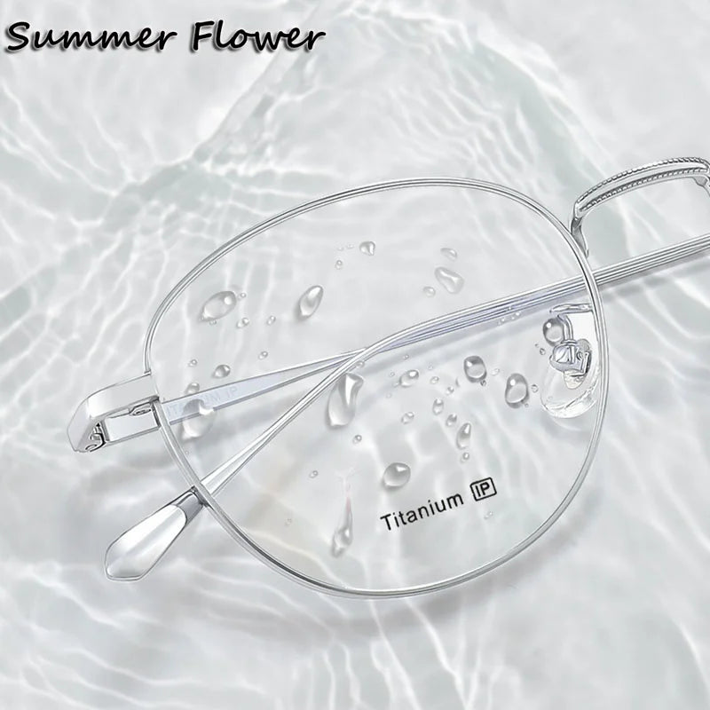 Teens Round Eyewear – Retro Fashion Optical Prescription Glasses for Students Boys & Girls