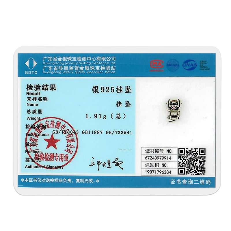 Silver 925 Openwork Elephant & Hanging Sloth Charms | Fit Original Bracelet | Women’s DIY Fine Jewelry Beads