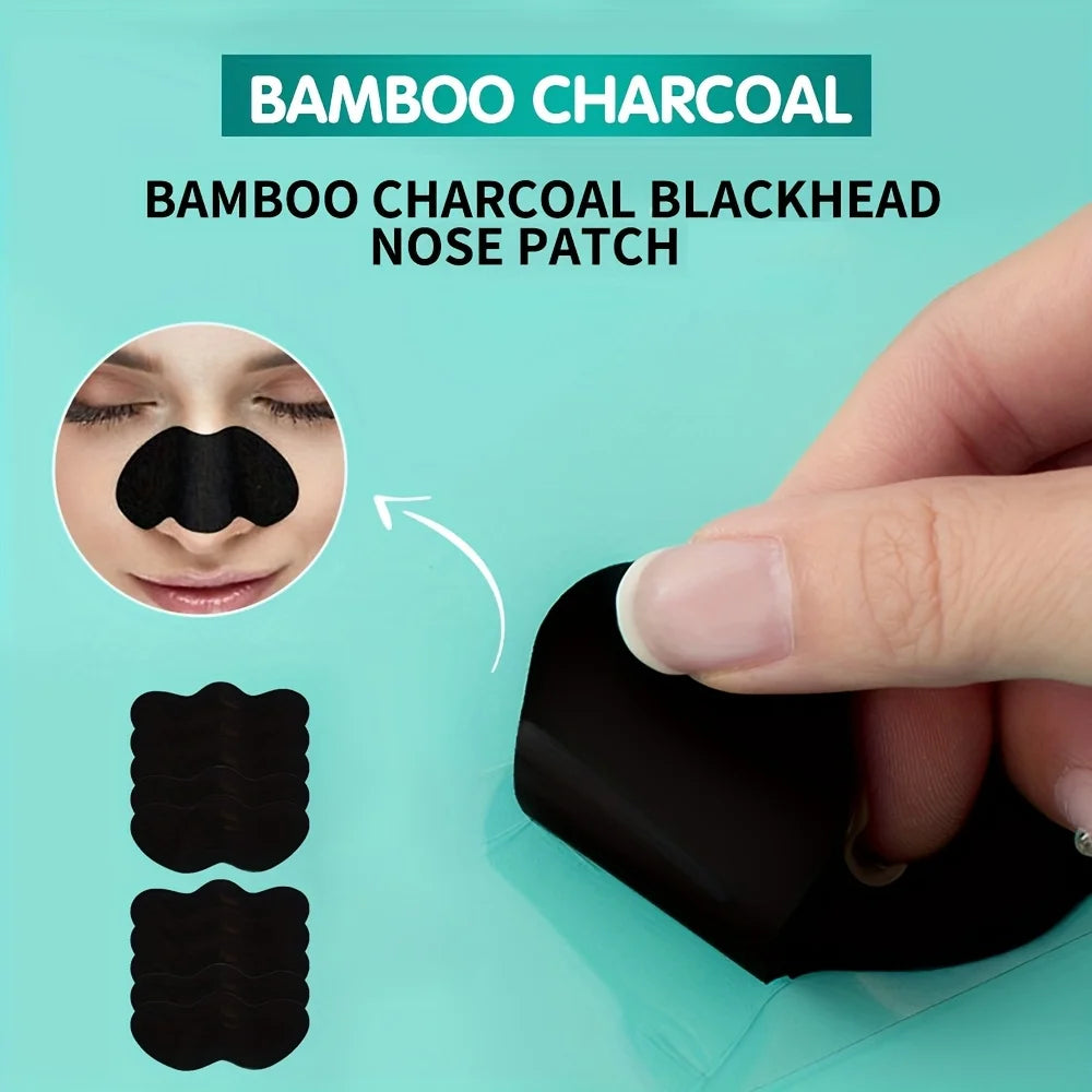 10/20/50/100 Pieces Deep Cleansing Nose Pore & Blackhead Removal Patches – Facial Care Tool