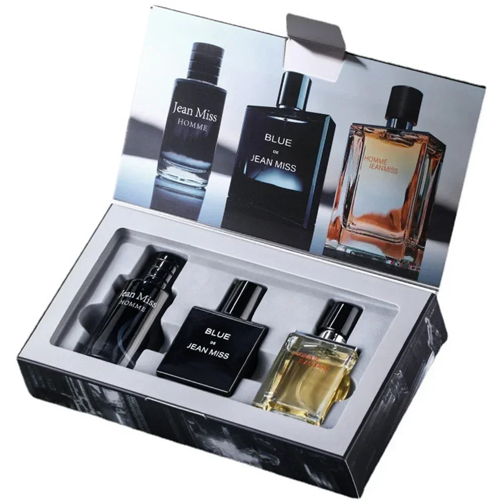 High-Quality 90ML Men’s Perfume Set – 3PCS Gift Box | Lasting Colognes for Men, Masculine & Fascinating Scents