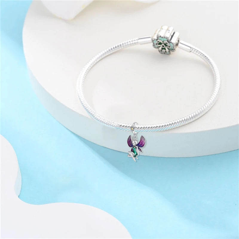 Hot Sale 925 Sterling Silver Princess Charm – DIY Women’s Bracelet Gift