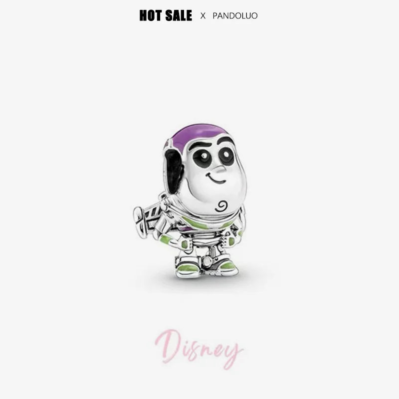 New Halloween Disney Cheshire Cat & Stitch Charm Beads – Fit Original Pandora Bracelet & Necklace, Women’s Holiday Jewelry Gift