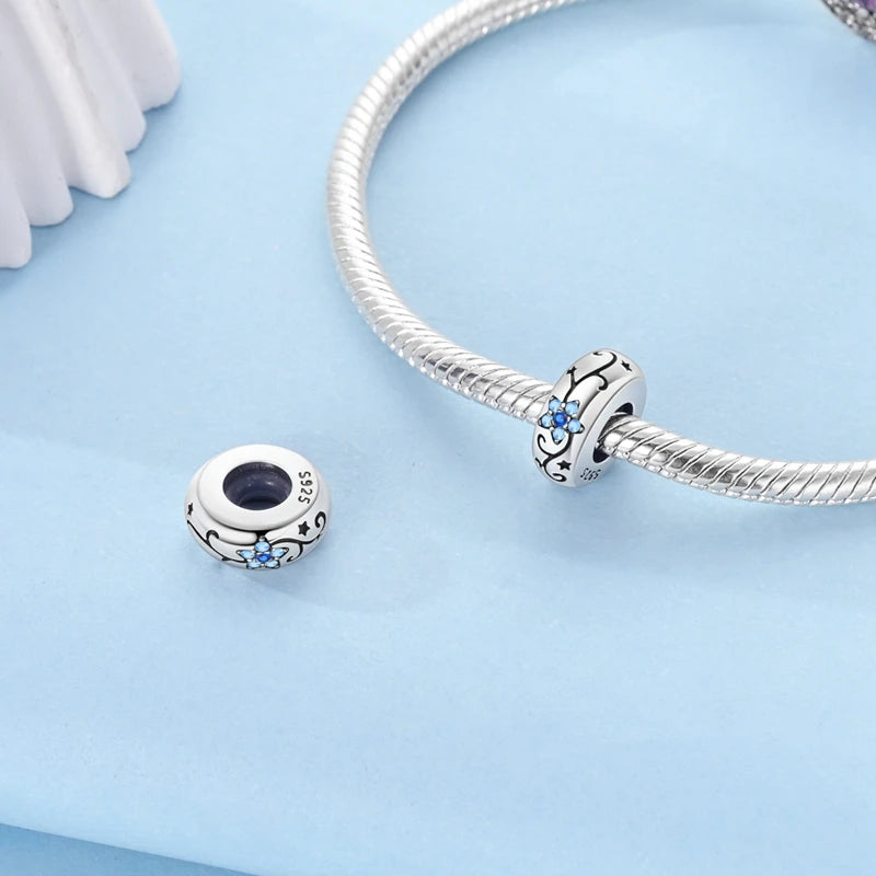 100% 925 Sterling Silver Rainbow Zircon Butterfly & Dragon Charms – DIY Bracelet Beads