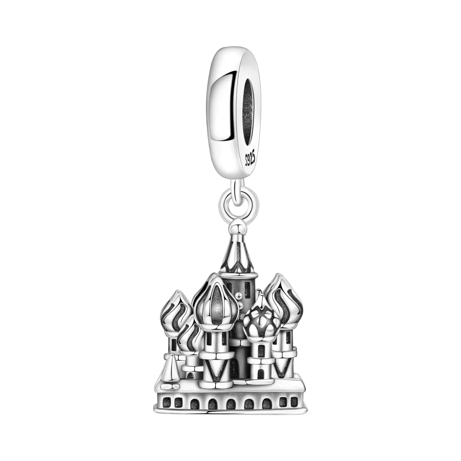 925 Sterling Silver Jesus Religious Symbol Charm Bead | Faith Pendant for Original Bracelet DIY Jewelry Gift