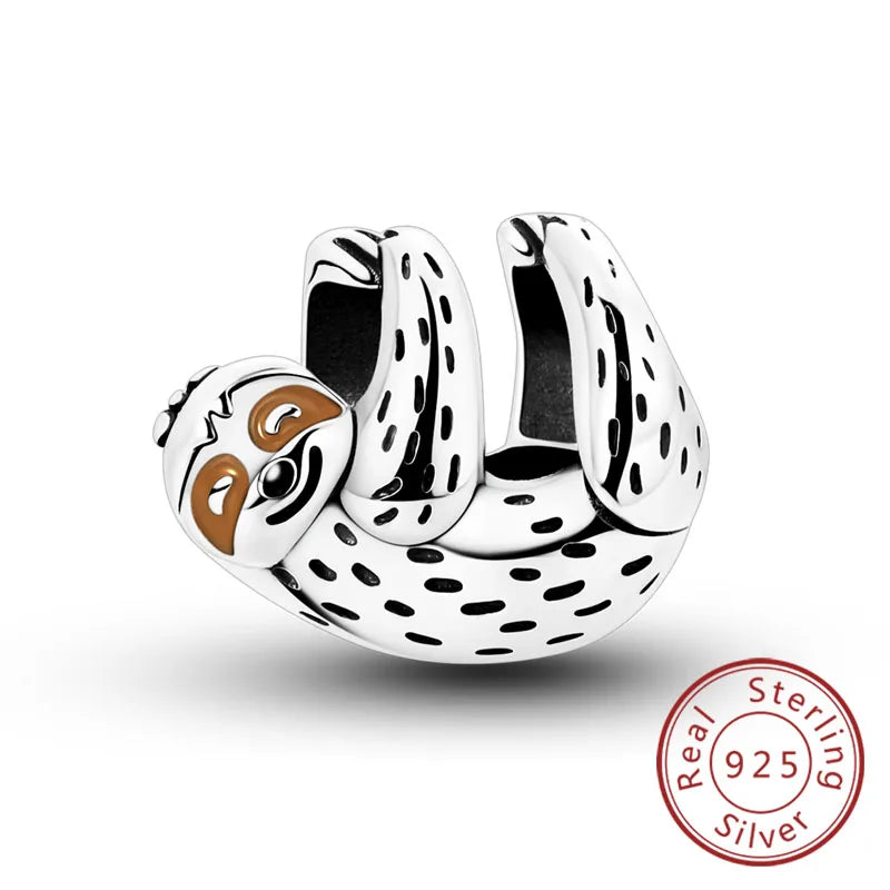 Cute Animal Puppy & Cat Charms | Fit Original 925 Sterling Silver Bracelet – DIY Women’s Fine Jewelry Beads