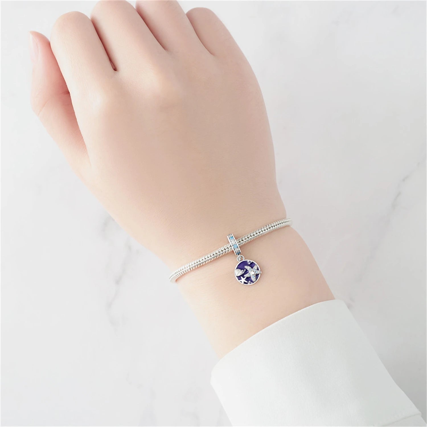 925 Sterling Silver Temperature Color Change Charm Bead | Magic Pendant for Original Bracelet DIY Jewelry