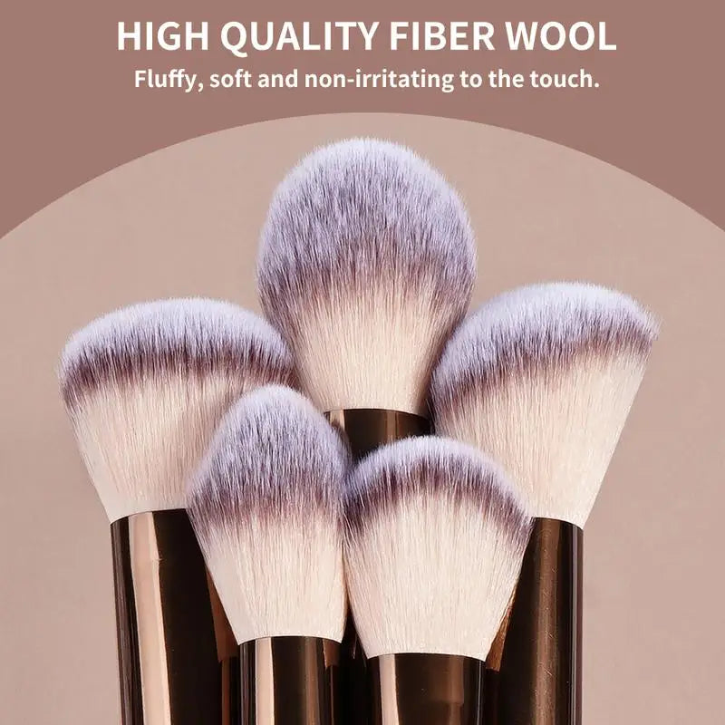 13PCS Professional Makeup Brush Set – Travel Soft Cosmetic Brushes Kit with Concealer & Detail Makeup Brushes