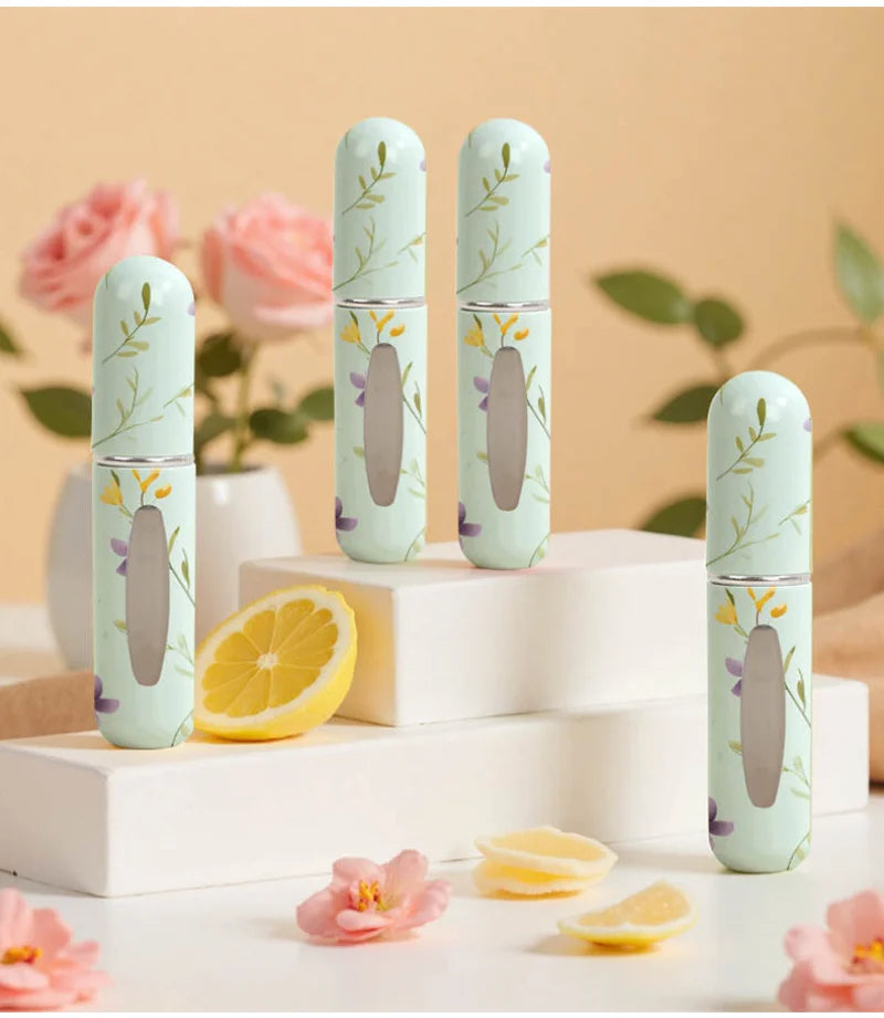 1/2PC 5ML Mini Perfume Bottle – Refillable Portable Spray Atomizer | Travel Cosmetic Container