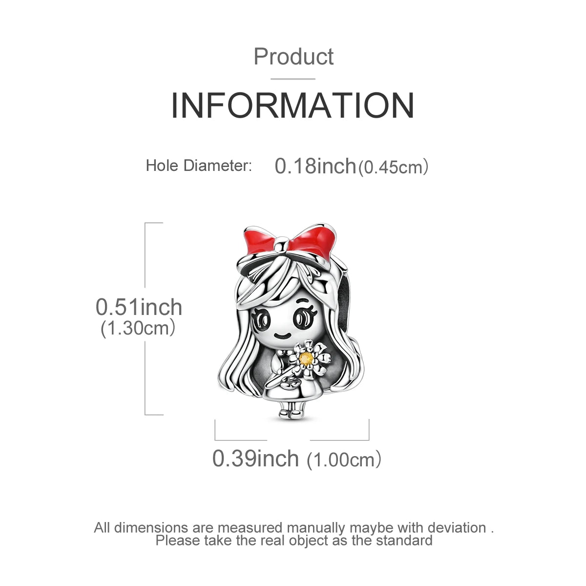 925 Sterling Silver Bow Family Girl Charm Bead | Fit Original Bracelet Pendant DIY Women Jewelry Gift