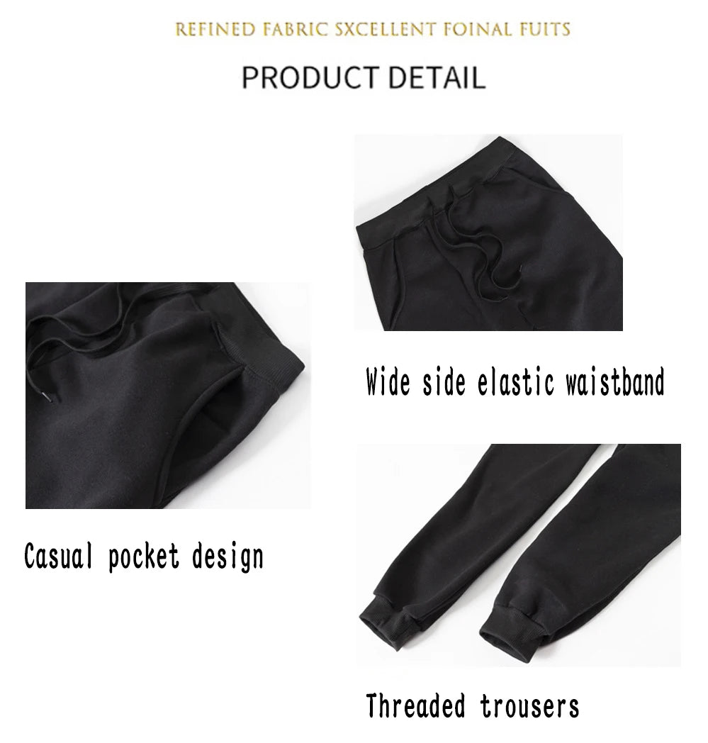 Women’s Casual Sports Pants | Fleece-Lined Running & Jogging Sweatpants | Outdoor Streetwear Trousers