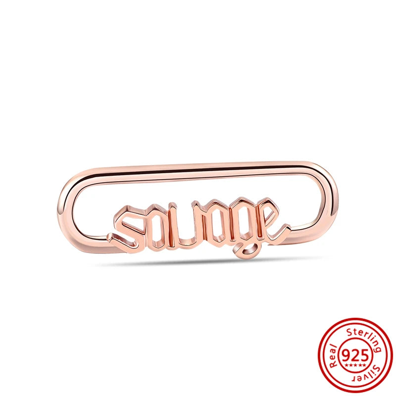 New 925 Sterling Silver ME Series Charms | Links Accessories for Original Bracelets & Necklaces DIY Jewelry Gift for Women