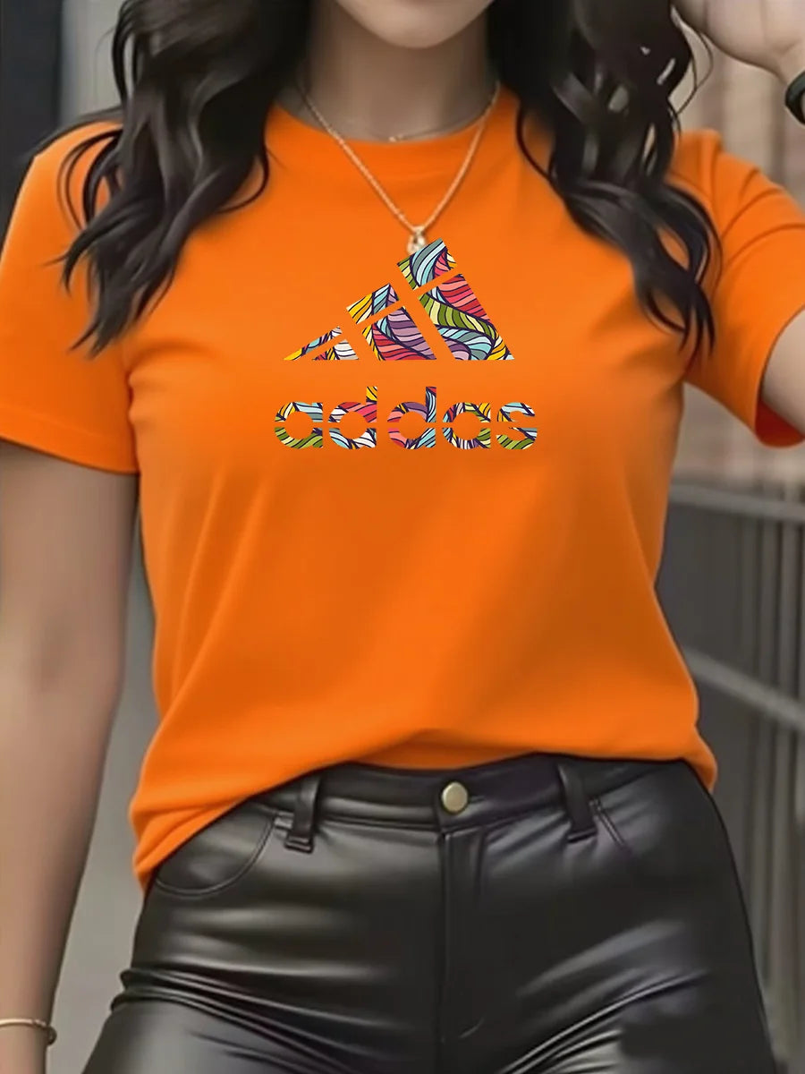 Trendy Men’s & Women’s Cotton T-Shirt | Summer Slim Fit Short Sleeve Round Neck | Breathable Top